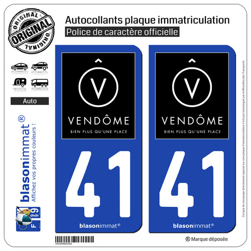 Stickers autocollant plaque - 2,