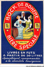 CAR-AAPP5-0408 - PUBLICITE - bock de bohême - bière spéciale