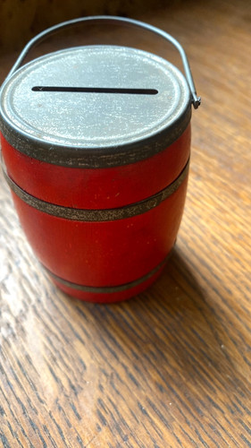 Ancienne tirelire tonneau - tirelire,