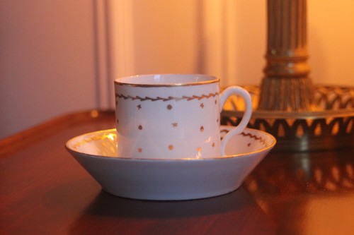 Bordeaux porcelain mug - bordeaux,