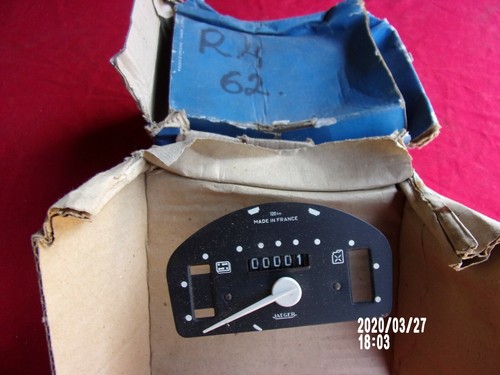 Renault compteur jaeger - renault, 4