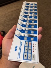 Korg NanoKontrol USB MIDI Controller for music podcasts audio White Read
