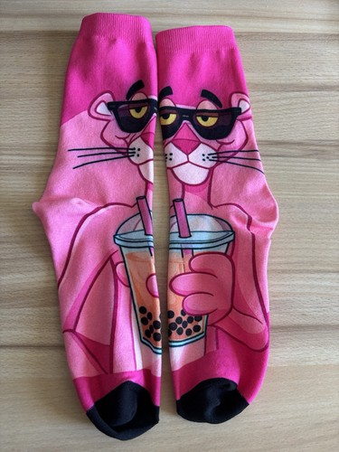 Chaussettes panthère rose - panthère,