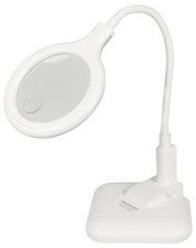 Lampe Loupe LED Rechargeable Sans Fil, Blanche - PELL0504