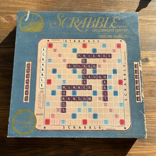 Vtg scrabble crossword game - scrabble,
