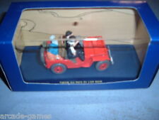 VOITURE TINTIN NEUVE LA JEEP ROUGE DE TINTIN AU PAYS DE L'OR NOIR N° 7