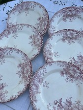 6 assiettes à dessert