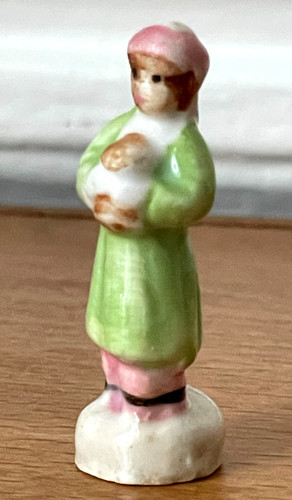 Fève personnage ancienne - fève,