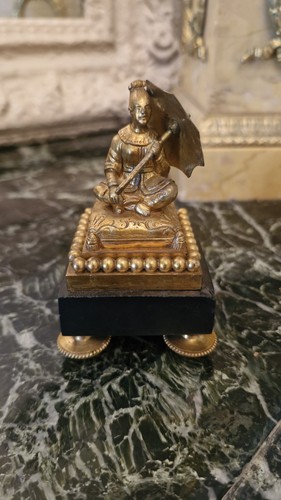 Sculpture bronze figurant - sculpture,