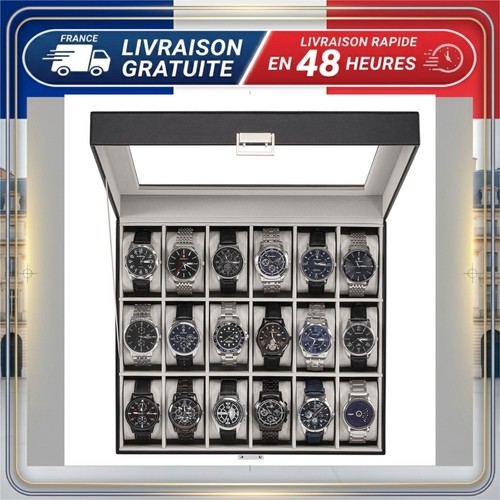 Coffret boîte montres - à, 18