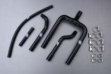 Kit de Tuyaux /Durite de Radiateur d'Eau Noir GASGAS EC 250/300 RACING 2018-2020