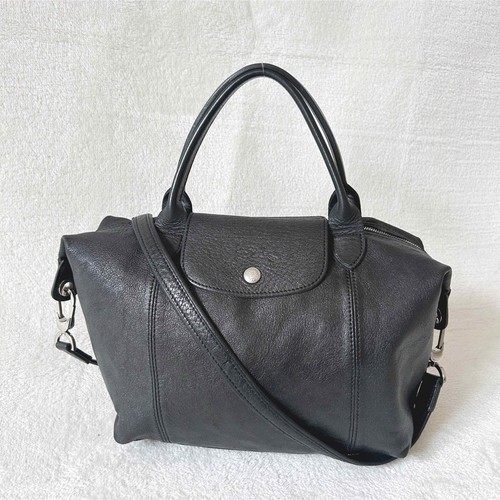 Longchamp pliage cuir - longchamp, le