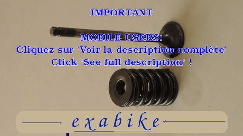 Soupape echappement pour - soupape,