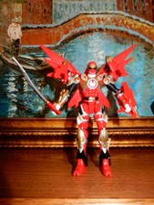 Bandai Power Rangers Ninja Storm Red Wind Turbo Tri-Battlized Figure