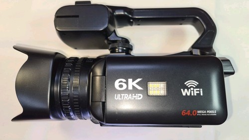Caméscope 64mp écran - 6k,