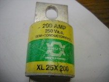 BRUSH XL25X200 FUSE