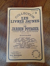  Livres Jaunes. Le Jardin