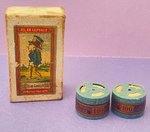Antique haberdashery box - antique,