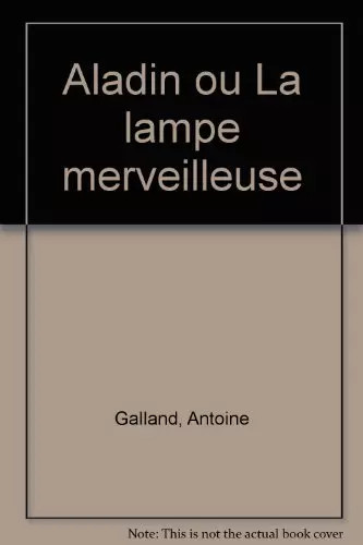 Aladin lampe - aladin, la