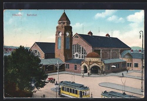 Carte postale coulée gare - coulée,,