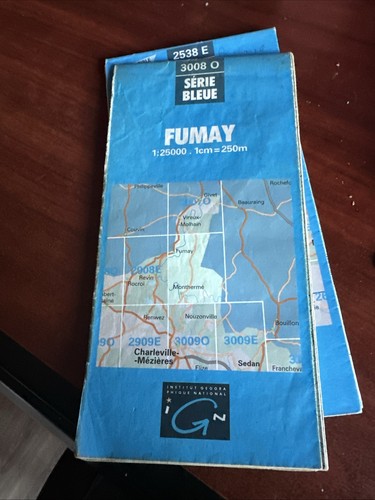 Carte ign 3008 fumay - carte,