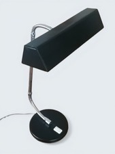Lampe noire mat et chrome