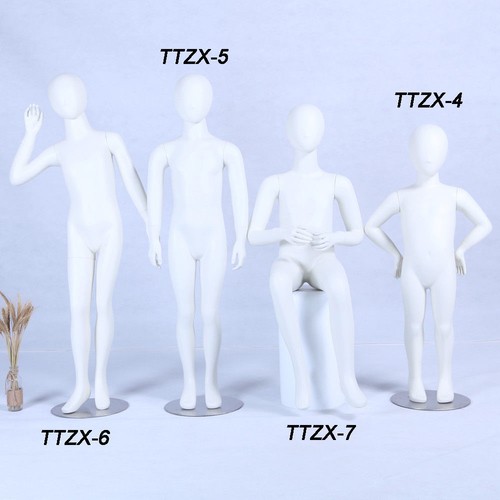 Mannequin vitrine blanc - mannequin, mat