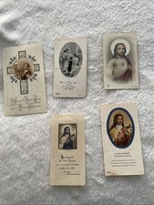 5 Anciennes Images Pieuses