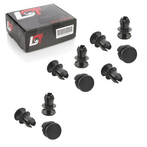 10x coffre capot clips - 10x,
