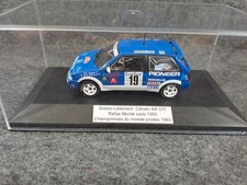 Miniature 1/43 Citroën AX GTI Driano monté carlo 1993
