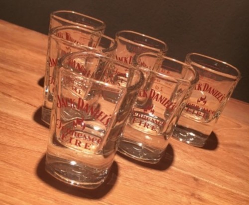 Verres shot jack daniels - 6,
