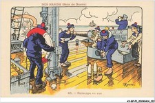 AY-BFP1-0062-ILLUSTRATEUR - NOS MARINS - PERISCOPE EN VUE - GERVESE