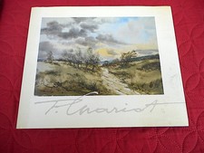 Pierre CHARIOT Aquarelliste par André MARTIN 1993 N° 465 GAND BELGIQUE cv