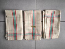 3 TORCHONS ANCIENS - METIS