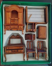Miniature bois 8 meubles