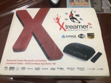 Xtreamer TV streamer video media player HD  HDD slot up to 6tb 120v 220v
