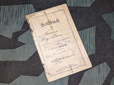 WWI German Soldbuch Fussartl. Rgt. 9 Light Artillery Regiment Soldier's ID Book