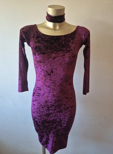 Shein robe fourreau velours - shein,