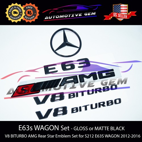 E63s wagon amg biturbo - v8, rear