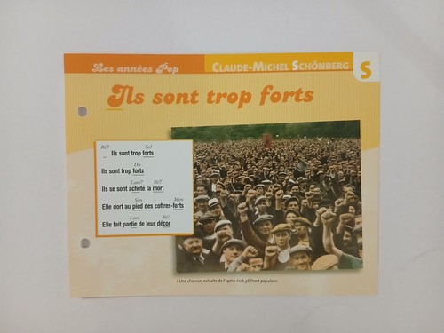 Carte fiche claude michel - carte,