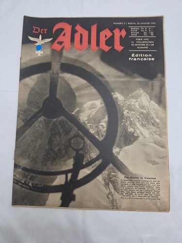 Revue der adler édition - revue,