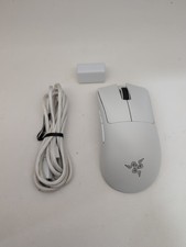 Razer DeathAdder V3 Pro Wireless Gaming Mouse White With dongle and cable Z4 #59