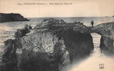 Old postcard Ouessant Natural Bridge of Talgrac'h (234953)