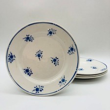 4 Assiettes plates « Moulin
