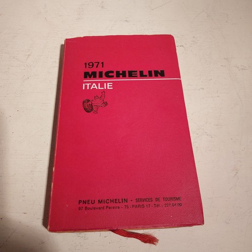 Guide michelin italie 1971 - michelin,
