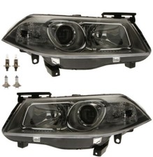 PHARE AVANT GAUCHE + DROIT ELECTRIQUE + AMPOULES POUR RENAULT MEGANE II 06-09