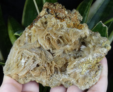 Belle Baryte Miel France 10.5x8.5cm collection minéral pierre barytine reiki