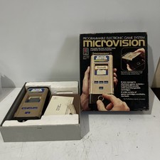 Microvision Game System Milton Bradley w/ Block Buster Free Shipping