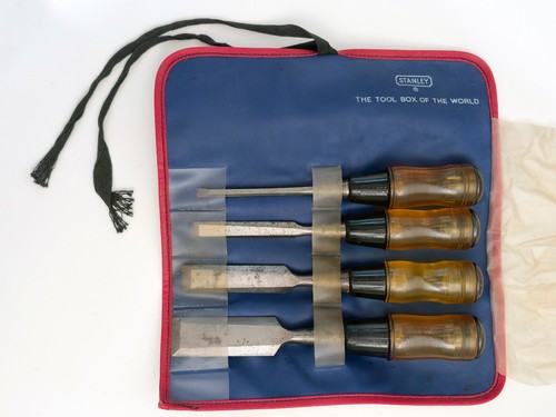 Stanley wood chisels - stanley, chisels_set