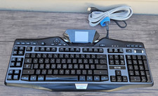 Logitech G19 Gaming LED Programmable Display Keyboard Y-U0005 | No Power Cord R2
